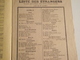La BOURBOULE, Liste Officielle Des Étrangers, Logeant Dans Les Hotels ....1895 - Non Classés