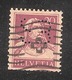 Perfin/perforé/lochung Switzerland No YT 162  1921 William Tell  SB  Schweizerische Bindfadenfabrik Schaffhausen - Gezähnt (perforiert)