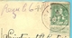 Kaart Stempel TOURNAI Op 4/8/1914 (Offensief W.O.I) - Zona No Ocupada