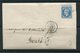 Lettre De 1862 De LYON 68 Pour PARIS 60- Timbre Y&T N°22- GC 2145 (De Rothschild Frères) - 1862 Napoleone III