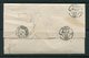 Lettre De 1862 De LYON 68 Pour PARIS 60- Timbre Y&T N°22- GC 2145 (De Rothschild Frères) - 1862 Napoleone III