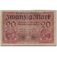 Billet, Allemagne, 20 Mark, 1918-02-20, KM:57, B+ - 20 Mark