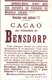 Delcampe - 9 Cards Litho  C1900 Chromos Cacao Bensdorp's , Cartes : FRance Histoire, Clovis, Templiers Tempeliers Croisade - Other & Unclassified