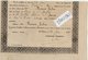 VP14.344 - MELUN 1900 - Ecole Public De QUINCY - Certificat D'Etudes Primaires Elémentaires 26 X 37 - Mr Jules NEVEUX - Diplomi E Pagelle