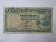 Albania 5 Franka Ari/Franchi Oro/Gold Francs 1926 Banknote - Albanie