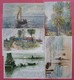 Lot 5 Old Postcards - 5 - 99 Cartoline