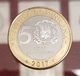 República Dominicana Dominican 5 Pesos 2017 Km New Bi-Metallic SC UNC - Dominicaine