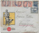 1918 - PARAGUAY - ENVELOPPE ILLUSTREE (CHASSE / CHIENS) RECOMMANDEE De ASUNCION => VERGIGNY - Paraguay