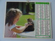 Almanach Ptt De 1982 Recto Chats Verso Fillette Et Son Chat - Big : 1981-90