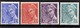 FRANCE 1942 - Serie  Y.T. N° 546 A 549 - 4 TP NEUFS** - Nuovi