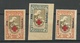 FAUX Estland Estonia 1923 Michel 46 - 47 B & 46 A MNH FAKE Fälschungen - Estland