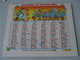 Almanach Ptt De 1990  Recto  Obelix  Verso  Obelix - Grand Format : 1981-90