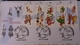 5 FDC PREMIER JOUR MALAISIE MALAYSIA 2014 2017 2015 2018 2016 DANCE MUSIQUE PLATS FAUNE MARINE FRUITS - Malaysia (1964-...)