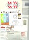 Delcampe - STOCK 45  FDC,LETTERS,POSTMARKETS  AND STATIONERY - Colecciones (sin álbumes)