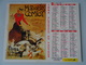 Almanach Du Facteur  1994   Recto  Motocycles  Comiot Avt 1900 Verso  Tourisme A Grasse - Grand Format : 1991-00