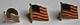 Lot De 3 Pins Drapeau Des USA Etats Unis - Lots