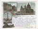 ENGLAND - Postcard With Views, London May 24, 1896 To Germany - 008 - Storia Postale