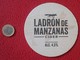 SPAIN POSAVASOS RARE COASTER MAT CIDER SIDRA LADRÓN DE MANZANAS IMAGEN ANIMAL ZORRO ? FOX ? LOBO ? WOLF ? BEBIDA VER FOT - Portavasos