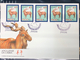 1991 YEAR OF THE GOAT POST OFICE FIRST DAY COVER WITH COMPLETE BOOKLET - RARE - FDC