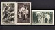 FRANCE 1943 - LOT 3 TP NEUFS**  Y.T. N° 584 / 585 / 586 / - Unused Stamps