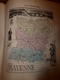 Delcampe - 1880 MAYENNE (Laval,Evron,Loiron,Château-Gontier,etc)Carte Géographique-Descriptive:grav. Taille Douce-Migeon,géographe. - Cartes Géographiques