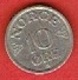 NORWAY # 10 ØRE FROM 1951 - Norvegia