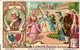 Delcampe - 0711 - Liebig 6 Cards  C1902-(German Scenes From The History Of Civilisation-Croisades-Minnesingers-Guerre De Trente Ans - Liebig