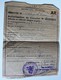 Document Guerre Autorisation Temporaire De Circuler AT Courcault Félix Traiteur à Faye D'Anjou Préfecture Maine Et Loire - 1939-45