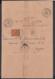 INDOCHINE Yv 12 SUR IMPRIME RECOMMANDE DE SAIGON CENTRAL 10/11/1898 VERS SAIGON (6G18538) DC-MV509 - Lettres & Documents