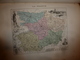 Delcampe - 1880 MAINE Et LOIRE(Angers,Baugé,Cholet,Saumur,Segré,Doué,Candé,Durtal,etc)Carte Géo-Descriptive:Edition Migeon,géograph - Cartes Géographiques