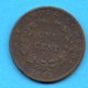 GRANDE-BRETAGNE - Pièce - One Cent - 1845 - East India Company - Queen Victoria - Colonies