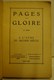 Liv. 305. Pages De Gloire. A L'Aube Du Second Siècle - 1901-1940