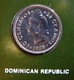 Numisletter Rep. Dominicana  Coin UNC 10 Centavos 1975 + Stamp Michel Nr 1227 - Dominicaine