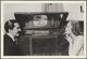 Binnie Hale And Roger Treville Watching Television In 1939 - NMPFT Postcard - Museum