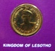 Numisletter Lesotho   Coin UNC 1 Sente  1979 + Stamp 1976 - Lesotho