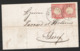 Germania Reich 1872 Unif.16 Coppia Su Lettera Per Ginevra 18/12/72 VF/F - Briefe U. Dokumente