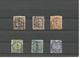 CHINA -M-07 1912 YEAR. 6 USED STAMPS. LONDON OVERPRINT. - Gebraucht