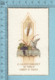 NB 5078 - Gold Print, Poisson, Croix Colombe Blé Vigne JHS-  Image Pieuse, Religieuse, Holy Card, Santini - Devotieprenten