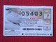 SPAIN DÉCIMO CUPÓN DE LOTERÍA LOTTERY LOTERIE ANIMAL FAUNA WILDLIFE BIRDS BIRD LAGÁPODO ALPINO PERDIZ PARTRIDGE VER FOTO - Billetes De Lotería