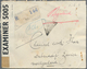 Bahrain: 1942, KGVI 1 A. (block-6, 3x2) And 3 Ps. (pair) Tied "BAHREIN 17 JLY 41" To Registered Cove - Bahrein (1965-...)
