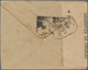 Bahrain: 1944 Censored Airmail Cover To Karachi, Franked By KGVI. 8a. And 12a. Both Optd. "BAHRAIN", - Bahrein (1965-...)
