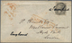 Birma / Burma / Myanmar: 1856. Envelope Addressed To London Bearing Lndia SG 46, 4a Black Tied By Oc - Myanmar (Birma 1948-...)