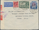Birma / Burma / Myanmar: 1942. Air Mail Envelope Addressed To London Bearing Burma SG 24, 2a Carmine - Myanmar (Birma 1948-...)
