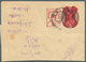 Birma / Burma / Myanmar: 1944 (JAPANESE OCCUPATION OF BURMA). Postal Stationery Envelope (shortened) - Myanmar (Birma 1948-...)