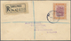 Brunei: 1931. Registered Envelope Addressed To England Bearing Brunei SG 76, 30c Purple And Orange T - Brunei (1984-...)