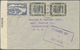 Brunei: 1939. Envelope Addressed To The United States Bearing Brunei SG 60, 1c Black (2) Und SG 74, - Brunei (1984-...)