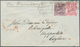 Ceylon / Sri Lanka: 1857. Envelope (creases, Tears) Addressed To 'Happootelle, Ceylon' Bearing SG 76 - Sri Lanka (Ceylon) (1948-...)