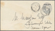 Ceylon / Sri Lanka: 1885-89 Postal Stationery Envelope "FIVE CENTS" On 4c. With Overprint (16mm) INV - Sri Lanka (Ceylon) (1948-...)
