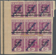 Ceylon / Sri Lanka: 1918, 5 Strips Of 3 "specimen" In Blue Or Red, On UPU Album Page, Red Overprint - Sri Lanka (Ceilán) (1948-...)
