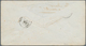 Französisch-Indien: 1865. Envelope (small Part Backflap Missing) Addressed To France Bearing French - Brieven En Documenten